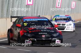   Free Practice 1, Norbert Michelisz (HUN) Honda Civic WTCC, Zengo Motorsport   12.04.2014. World Touring Car Championship, Rounds 01 and 02, Marrakech, Morocco.