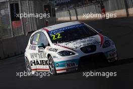   Free Practice 1, Petr FulÃ­n (CZE) SEAT Leon WTCC, Campos Racing   12.04.2014. World Touring Car Championship, Rounds 01 and 02, Marrakech, Morocco.