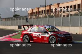   Free Practice 1, Robert Huff (GBR) LADA Granta 1.6T, LADA Sport Lukoil   12.04.2014. World Touring Car Championship, Rounds 01 and 02, Marrakech, Morocco.