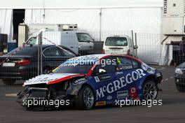   Race 2, Crash, Tom Coronel (NLD) Cevrolet RML Cruze TC1, Roal Motorsport   13.04.2014. World Touring Car Championship, Rounds 01 and 02, Marrakech, Morocco.