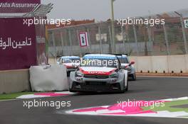   Race 1, Jose Maria Lopez (ARG) Citroen C-Elysee WTCC   13.04.2014. World Touring Car Championship, Rounds 01 and 02, Marrakech, Morocco.