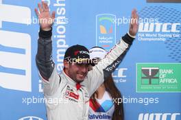   Race 1, Jose Maria Lopez (ARG) Citroen C-Elysee WTCC race winner   13.04.2014. World Touring Car Championship, Rounds 01 and 02, Marrakech, Morocco.