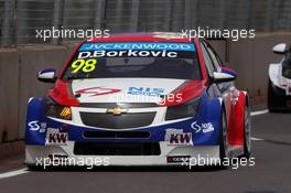  Testing, Dusan Borkovic (SRB) Chevrolet RML Cruze TC1, NIS Petrol by Campos Racing  11.04.2014. World Touring Car Championship, Rounds 01 and 02, Marrakech, Morocco.