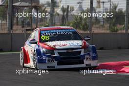   Free Practice 1, Dusan Borkovic (SRB) Chevrolet RML Cruze TC1, NIS Petrol by Campos Racing   12.04.2014. World Touring Car Championship, Rounds 01 and 02, Marrakech, Morocco.