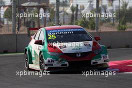   Free Practice 1, Mehdi Bennani (MAR) Honda Civic WTCC, Proteam Racing   12.04.2014. World Touring Car Championship, Rounds 01 and 02, Marrakech, Morocco.