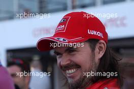   Free Practice 1,  James Thompson (GBR) Lada Granta 1.6T, LADA Sport Lukoil   12.04.2014. World Touring Car Championship, Rounds 01 and 02, Marrakech, Morocco.