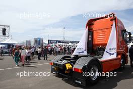   Autograph session, CNH Iveco   13.04.2014. World Touring Car Championship, Rounds 01 and 02, Marrakech, Morocco.