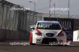   Free Practice 1, John Filippi (FRA) SEAT Leon WTCC, Campos Racing   12.04.2014. World Touring Car Championship, Rounds 01 and 02, Marrakech, Morocco.