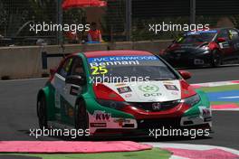   Testing, Mehdi Bennani (MAR) Honda Civic WTCC, Proteam Racing  11.04.2014. World Touring Car Championship, Rounds 01 and 02, Marrakech, Morocco.