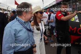  Race 1, Jean Todt (FRA), President FIA and his wife Michelle Yeoh   13.04.2014. World Touring Car Championship, Rounds 01 and 02, Marrakech, Morocco.