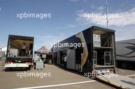   Motorhome ALL-INKL_COM Munnich Motorsport  12.04.2014. World Touring Car Championship, Rounds 01 and 02, Marrakech, Morocco.