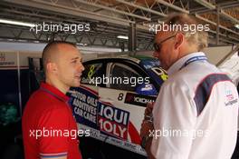   Pasquale Di Sabatino (ITA) BMW 320 TC, Liqui Moly Team Engstler and Franz Engstler (DEU) 320 TC, Liqui Moly Team Engstler  11.04.2014. World Touring Car Championship, Rounds 01 and 02, Marrakech, Morocco.