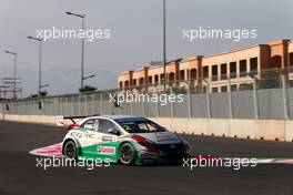   Free Practice 1, Gabriele Tarquini (ITA) Honda Civic WTCC, Castrol Honda WTC Team   12.04.2014. World Touring Car Championship, Rounds 01 and 02, Marrakech, Morocco.