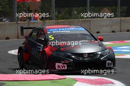   Testing, Norbert Michelisz (HUN) Honda Civic WTCC, Zengo Motorsport  11.04.2014. World Touring Car Championship, Rounds 01 and 02, Marrakech, Morocco.