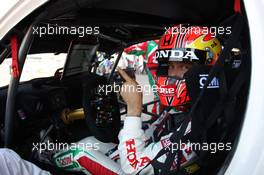   Free Practice 2, Tiago Monteiro (POR) Honda Civic WTCC, Castrol Honda WTC Team   12.04.2014. World Touring Car Championship, Rounds 01 and 02, Marrakech, Morocco.