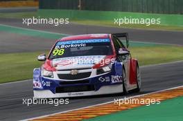 Dusan Borkovic (SRB), Chevrolet RML Cruze TC1, NIS Petrol by Campos Racing 21.06.2014. World Touring Car Championship, Rounds 13 and 14, Spa-Francorchamps, Belgium.