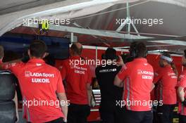 Team Lada Lukoil  01-03.08.2014. World Touring Car Championship, Rounds 15 and 16, Termas de Rio Hondo, Argentina.