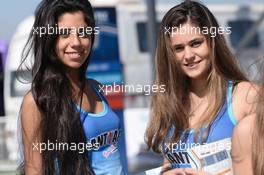grid girls  01-03.08.2014. World Touring Car Championship, Rounds 15 and 16, Termas de Rio Hondo, Argentina.