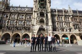 27.28.04.2015. Munich, Germany, Welcome Event for the BMW Junior Program 2015 - BMW Motorsport welcomes the drivers, Tour trought BMW Welt and Munic city  - This image is copyright free for editorial use © BMW AG *** Local Caption *** 27.28.04.2015. Munich, Germany, Welcome Event for the BMW Junior Program 2015 - This image is copyright free for editorial use © BMW AG