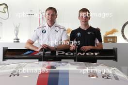 27.28.04.2015. Munich, Germany, Welcome Event for the BMW Junior Program 2015 - PORTRAIT, Dirk Adorf (Chief instructor, BMW Motorsport Junior Program) and Victor Bouveng (SW, driver in the BMW Motorsport Junior Program 2015) - This image is copyright free for editorial use © BMW AG