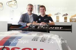 27.28.04.2015. Munich, Germany, Welcome Event for the BMW Junior Program 2015 - BMW Motorsport welcomes the drivers, Jens Marquardt (BMW Motorsport Director) and Nick Cassidy (NZ, driver in the BMW Motorsport Junior Program 2015) - This image is copyright free for editorial use © BMW AG