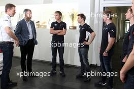 27.28.04.2015. Munich, Germany, Welcome Event for the BMW Junior Program 2015 - BMW Motorsport welcomes the drivers, Jens Marquardt (BMW Motorsport Director) and  Dirk Adorf (Chief instructor, BMW Motorsport Junior Program) - This image is copyright free for editorial use © BMW AG