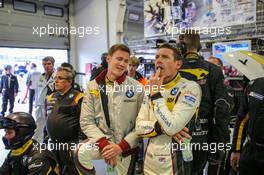 Nürburgring (DE), 14th May 2015. 24h race, BMW Sports Trophy Team Marc VDS , BMW Z4 GT3 #26, BMW Z4 GT3 #25, Nick Catsburg (NL), Richard Westbrook (GB). This image is copyright free for editorial use © BMW AG (05/2015).