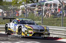 Nürburgring (DE), 14th May 2015. 24h race, Top30 Qualifying, BMW Sports Trophy Team Marc VDS , BMW Z4 GT3 #26, Dirk Adorf (DE), Augusto Farfus (BR), Nick Catsburg (NL), Jörg Müller (DE). This image is copyright free for editorial use © BMW AG (05/2015).