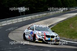 Nürburgring (DE), 14th May 2015. 24h race, BMW Motorsport, BMW M235i Racing #235, Bernd Ostmann (DE), Christian Gebhardt (DE), Victor Bouveng (SE), Harald Grohs (DE). This image is copyright free for editorial use © BMW AG (05/2015).