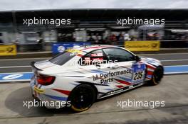 Nürburgring (DE), 14th May 2015. 24h race, BMW Motorsport, BMW M235i Racing #235, Bernd Ostmann (DE), Christian Gebhardt (DE), Victor Bouveng (SE), Harald Grohs (DE). This image is copyright free for editorial use © BMW AG (05/2015).