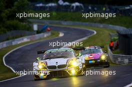 Nürburgring (DE), 16th May 2015. 24h race, BMW Sports Trophy Team Marc VDS , BMW Z4 GT3 #26, Dirk Adorf (DE), Augusto Farfus (BR), Nick Catsburg (NL), Jörg Müller (DE). This image is copyright free for editorial use © BMW AG (05/2015).