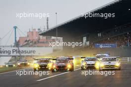 Nürburgring (DE), 16th May 2015. 24h race, Start of the Race. This image is copyright free for editorial use © BMW AG (05/2015).