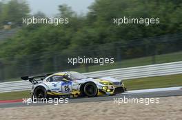 Nürburgring (DE), 14th May 2015. 24h race, BMW Sports Trophy Team Marc VDS , BMW Z4 GT3 #25, Maxime Martin (BE), Lucas Luhr (DE), Richard Westbrook (GB), Markus Palttala (FI). This image is copyright free for editorial use © BMW AG (05/2015).