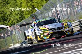 Nürburgring (DE), 15th May 2015. 24h race, BMW Sports Trophy Team Marc VDS , BMW Z4 GT3 #26, Dirk Adorf (DE), Augusto Farfus (BR), Nick Catsburg (NL), Jörg Müller (DE). This image is copyright free for editorial use © BMW AG (05/2015).