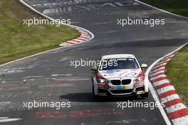 Nürburgring (DE), 17th May 2015. 24h race, #301 Sorg Rennsport BMW M235i Racing: Friedhelm Mihm, Heiko Eichenberg, Kevin Warum, Torsten Kratz. This image is copyright free for editorial use © BMW AG (05/2015).