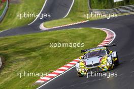 Nürburgring (DE), 14th May 2015. 24h race, BMW Sports Trophy Team Marc VDS , BMW Z4 GT3 #25, Maxime Martin (BE), Lucas Luhr (DE), Richard Westbrook (GB), Markus Palttala (FI). This image is copyright free for editorial use © BMW AG (05/2015).