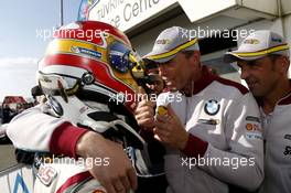 Nürburgring (DE), 14th May 2015. 24h race, Top30 Qualifying, Pole for BMW Sports Trophy Team Marc VDS , BMW Z4 GT3 #26, Dirk Adorf (DE), Augusto Farfus (BR), Nick Catsburg (NL), Jörg Müller (DE). This image is copyright free for editorial use © BMW AG (05/2015).