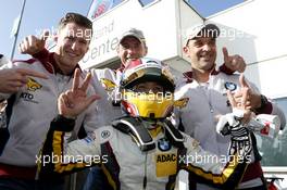 Nürburgring (DE), 14th May 2015. 24h race, Top30 Qualifying, Pole for BMW Sports Trophy Team Marc VDS , BMW Z4 GT3 #26, Dirk Adorf (DE), Augusto Farfus (BR), Nick Catsburg (NL), Jörg Müller (DE). This image is copyright free for editorial use © BMW AG (05/2015).