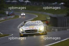 Race, 22, Engel, Maro - Seyffarth, Jan - van der Zande, Renger - J&#xe4;ger, Thomas, Mercedes-Benz SLS AMG GT3, ROWE Racing 16-17.05.2015 Nurburging 24 Hours, Nordschleife, Nurburging, Germany