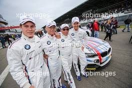 Nürburgring (DE), 16th May 2015. 24h race, BMW Motorsport, BMW M235i Racing #235, Bernd Ostmann (DE), Christian Gebhardt (DE), Victor Bouveng (SE), Harald Grohs (DE). This image is copyright free for editorial use © BMW AG (05/2015).