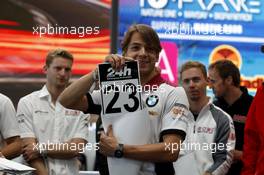 Nürburgring (DE), 14th May 2015. 24h race, Starting Order for Top30 Qualifying, BMW Sports Trophy Team Marc VDS , BMW Z4 GT3 #26, Augusto Farfus (BR). This image is copyright free for editorial use © BMW AG (05/2015).