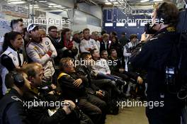 Nürburgring (DE), 14th May 2015. 24h race, Top30 Qualifying, BMW Sports Trophy Team Marc VDS Crew. This image is copyright free for editorial use © BMW AG (05/2015).