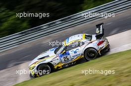 Nürburgring (DE), 15th May 2015. 24h race, BMW Sports Trophy Team Marc VDS , BMW Z4 GT3 #25, Maxime Martin (BE), Lucas Luhr (DE), Richard Westbrook (GB), Markus Palttala (FI). This image is copyright free for editorial use © BMW AG (05/2015).