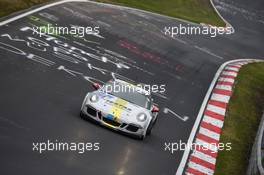 Race, 61, Gerwin - Metzger, Manuel - Eng, Philipp - Plesse, Hannes, Porsche 911 GT3 Cup, Black Falcon Team TMD Friction 16-17.05.2015 Nurburging 24 Hours, Nordschleife, Nurburging, Germany