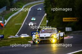 Nürburgring (DE), 16th May 2015. 24h race, BMW Sports Trophy Team Marc VDS , BMW Z4 GT3 #25, Maxime Martin (BE), Lucas Luhr (DE), Richard Westbrook (GB), Markus Palttala (FI). This image is copyright free for editorial use © BMW AG (05/2015).