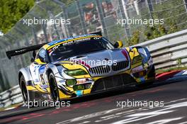 Nürburgring (DE), 15th May 2015. 24h race, BMW Sports Trophy Team Marc VDS , BMW Z4 GT3 #25, Maxime Martin (BE), Lucas Luhr (DE), Richard Westbrook (GB), Markus Palttala (FI). This image is copyright free for editorial use © BMW AG (05/2015).