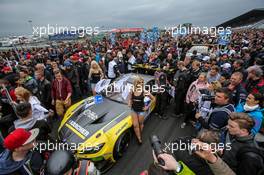 Nürburgring (DE), 16th May 2015. 24h race, BMW Sports Trophy Team Schubert , BMW Z4 GT3 #19, Dirk Werner (DE), Marco Wittmann (DE), Dirk Müller (DE), Alexander Sims (GB). This image is copyright free for editorial use © BMW AG (05/2015).