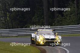 Nürburgring (DE), 14th May 2015. 24h race, BMW Sports Trophy Team Marc VDS , BMW Z4 GT3 #25, Maxime Martin (BE), Lucas Luhr (DE), Richard Westbrook (GB), Markus Palttala (FI). This image is copyright free for editorial use © BMW AG (05/2015).