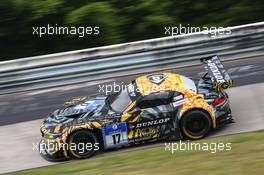 Nürburgring (DE), 15th May 2015. 24h race, Walkenhorst Motorsport powered by Dunlop, BMW Z4 GT3 #17, Felipe Laser (DE), Michela Cerruti (IT), John Edwards (US), Daniel Keilwitz (DE). This image is copyright free for editorial use © BMW AG (05/2015).