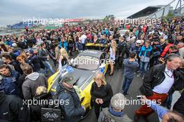 Nürburgring (DE), 16th May 2015. 24h race, BMW Sports Trophy Team Schubert , BMW Z4 GT3 #19, Dirk Werner (DE), Marco Wittmann (DE), Dirk Müller (DE), Alexander Sims (GB). This image is copyright free for editorial use © BMW AG (05/2015).